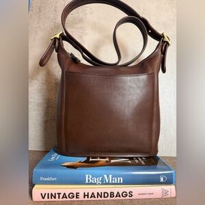 Vintage Coach Slim Duffle Medium 9816 Mahogany | 1999 USA